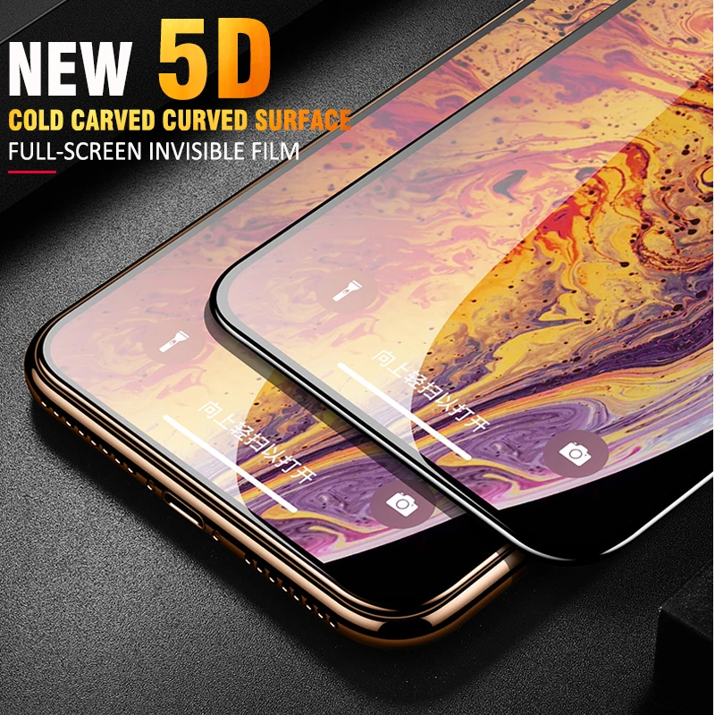 5D Full Cover Screen Protector Glass For iPhone XR XS Max X 10 Tempered Glass On The For iPhone XR XS Max Protective Film Glass 5D Full Cover Screen Protector Glass For iPhone XR XS Max X 10 Tempered Glass On The For iPhone XR XS Max Protective Film Glass