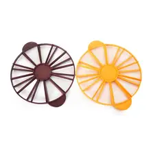 10 дюймов торт кожи Сплит тер 10/12 часть торт резак равномерно Сплит нож для нарезки торта для выпечки и тортов резак вафельница