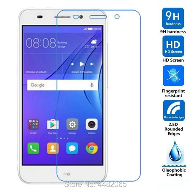 

For Huawei Y3 2017 Tempered Glass Original 9H Protective Film LCD Screen Protector For CRO-L02 CRO-L03 CRO-L22 Protection Guard