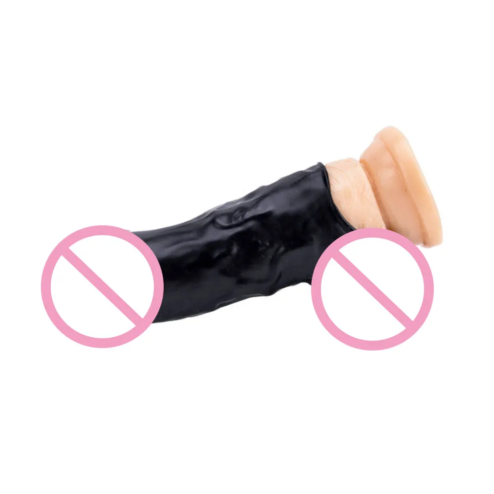 Пенис рукав мягкий ТПЭ секс эластичный многоразовые насадки на пенис петух расширитель расширение увеличитель презерватив для задержки