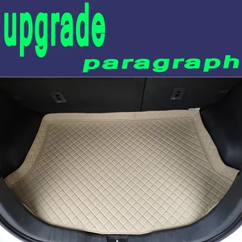 

ZHAOYANHUA Custom fit High side car Trunk mats for Hyundai Volkswage JETTA GOLF 4 6 7 MAGOTAN Sagitar Durable Boot Carpets