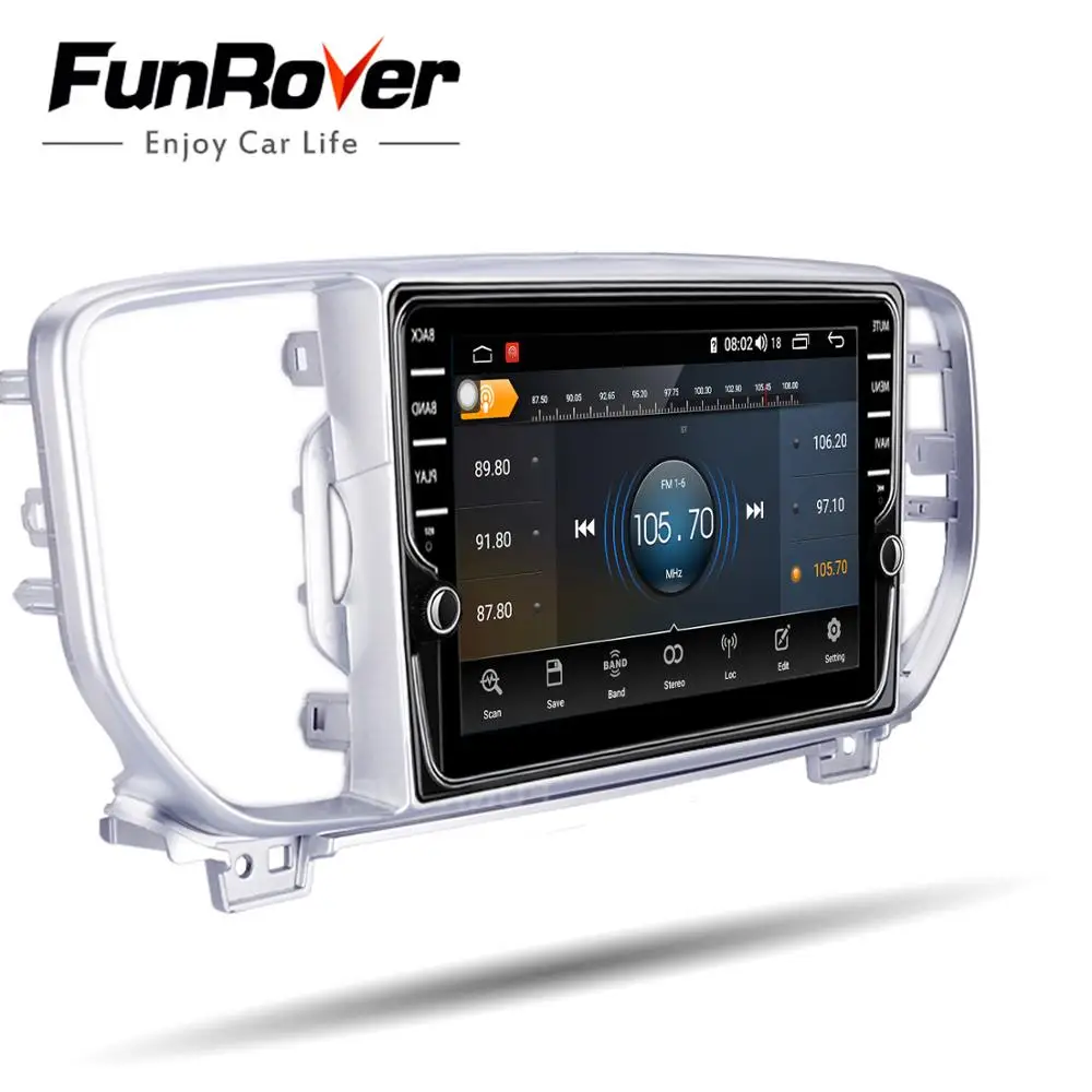 Best Funrover 8 core android 9.0 2din car dvd multimedia player for KIA sportage 2016 2017 KX5 radio gps navigation stereo WiFi 4GSIM 1 Best Funrover 8 core android 9.0 2din car dvd multimedia player for KIA sportage 2016 2017 KX5 radio gps navigation stereo WiFi 4GSIM 1