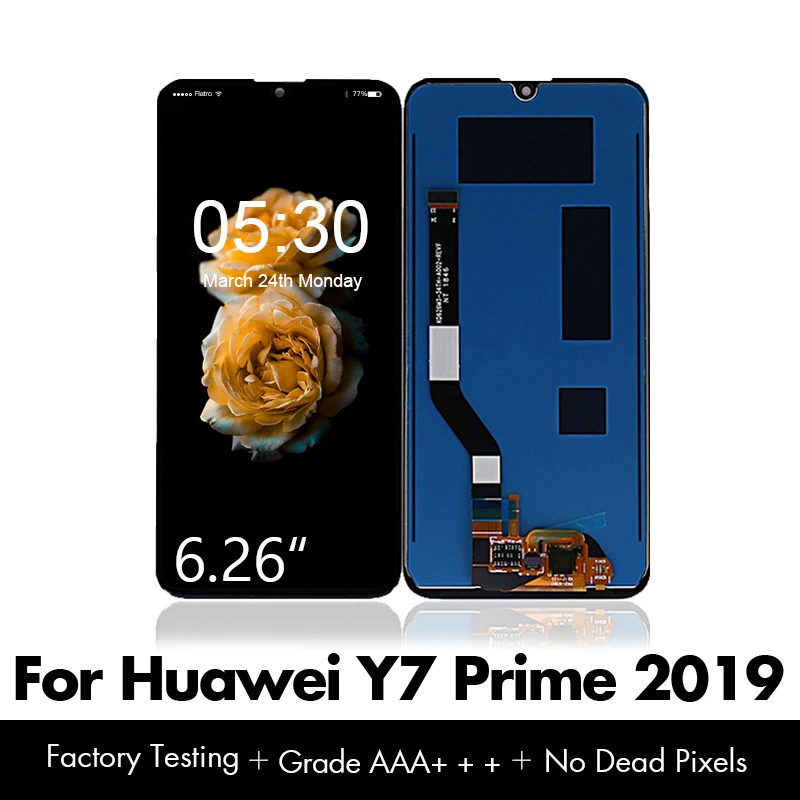 Для huawei Y7 Pro 2019 lcd DUB-LX2 DUB-L22 дисплей сенсорный экран Prime дигитайзер сборка