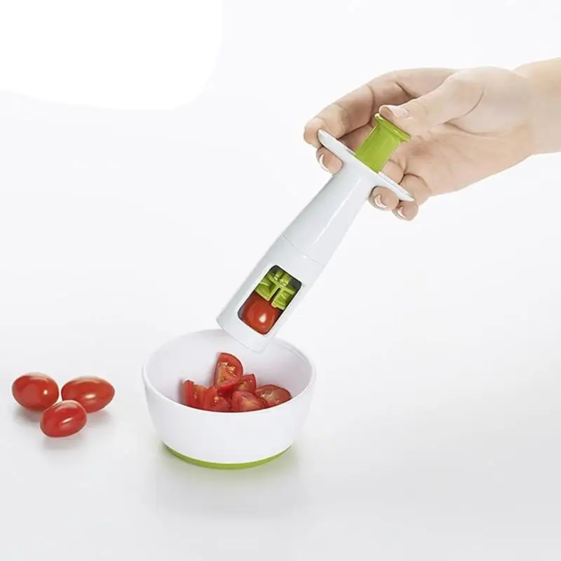 

Gadget Cherry Tomato Slicer Fruit Cutter Grape Slicer Mini Vegetable Slicers Fruit Vegetable Cutter Peeler Tools dropshipping