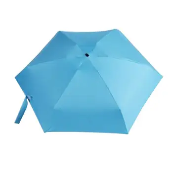 

Ultra-light Portable Mini Folding Sunny Umbrella Vinyl Woman Sunscreen Sunny Umbrella Novel Cute Pocket Sunny Umbrella