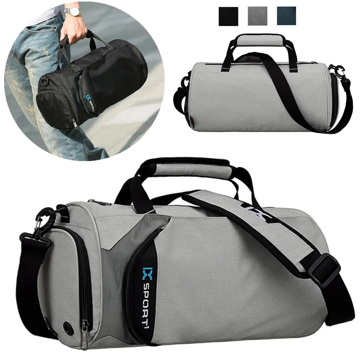 Large Capacity Travel Bags For Training Fitness Yoga Handbag Traveling ...