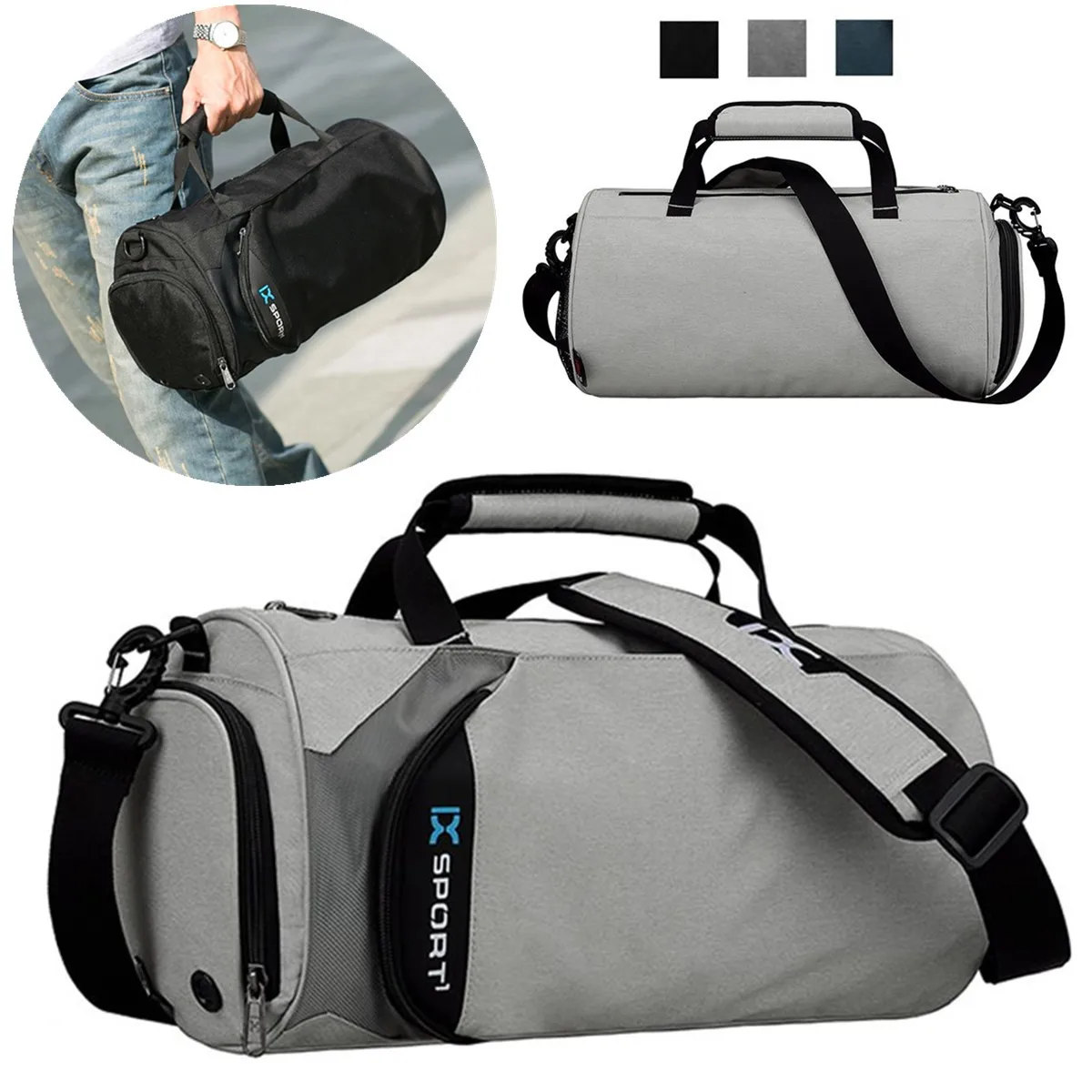 Large Capacity Travel Bags For Training Fitness Yoga Handbag Traveling