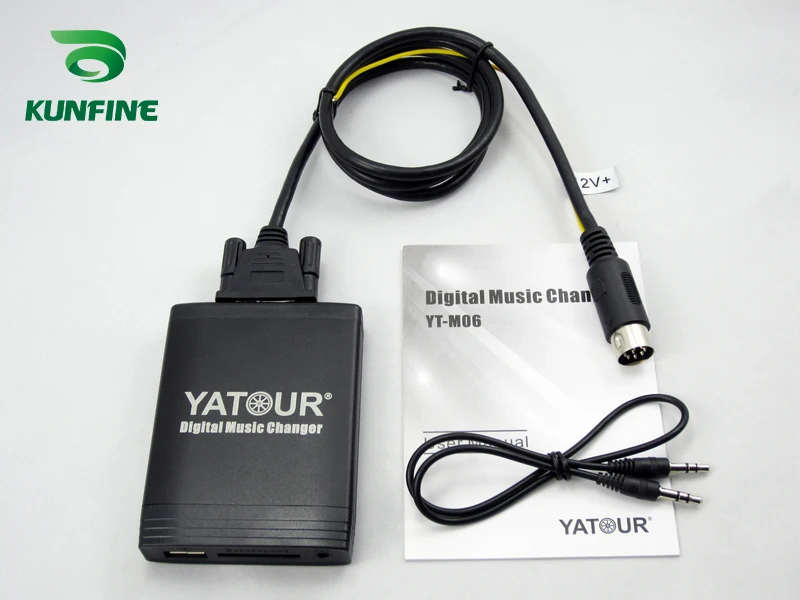 Автомобильный цифровой смены музыки USB SD Aux MP3 интерфейс стерео радио для Volvo hu