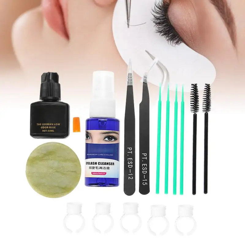 Professional False Eyelashes Extension Kit Eyelashes Grafting Tool