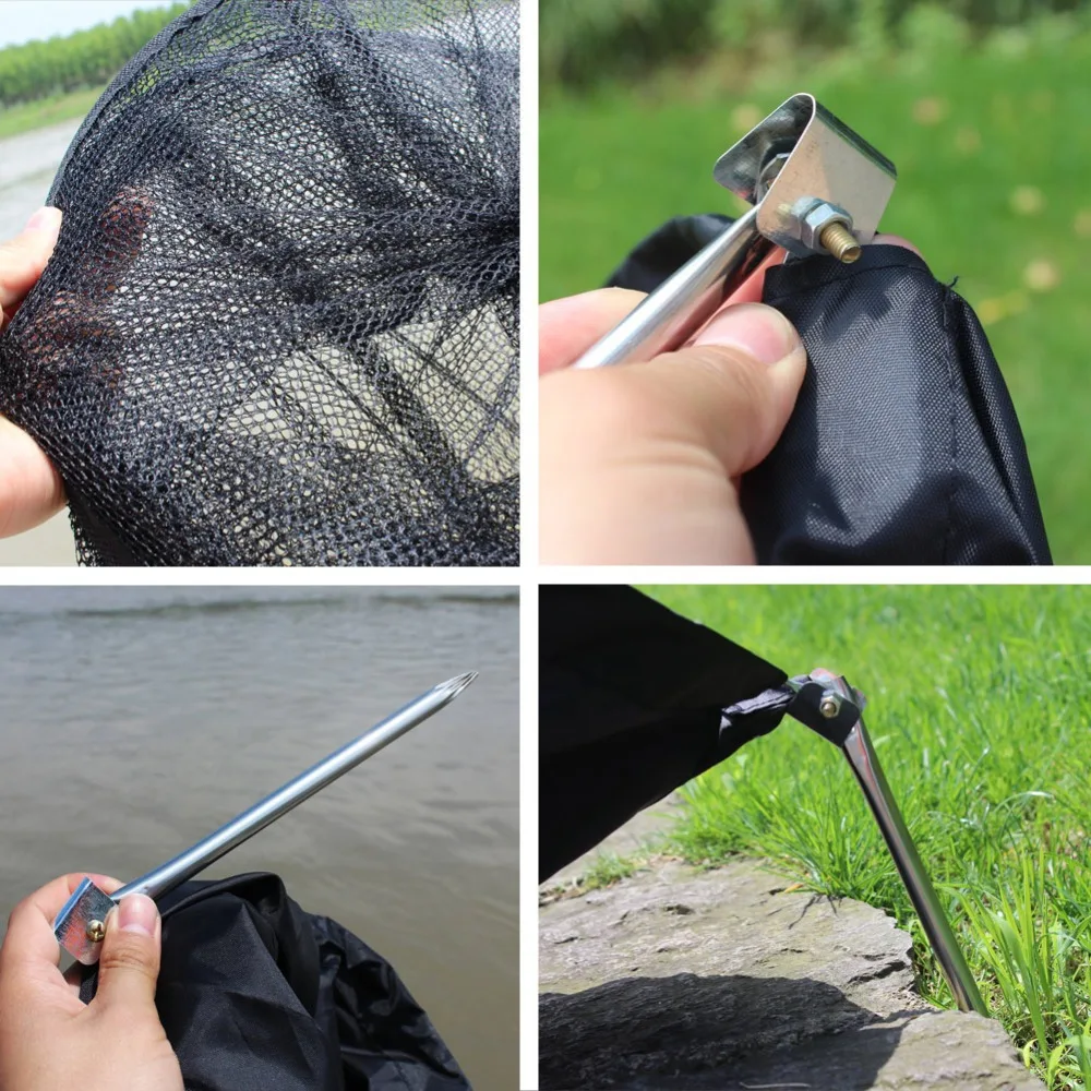Outamateur Bottle-Shaped Collapsible Mesh Fishing Cage/Fishing Net Portable and Durable,Perfect for Keeping Fishes/Smelt/Minnows Outamateur Bottle-Shaped Collapsible Mesh Fishing Cage/Fishing Net Portable and Durable,Perfect for Keeping Fishes/Smelt/Minnows