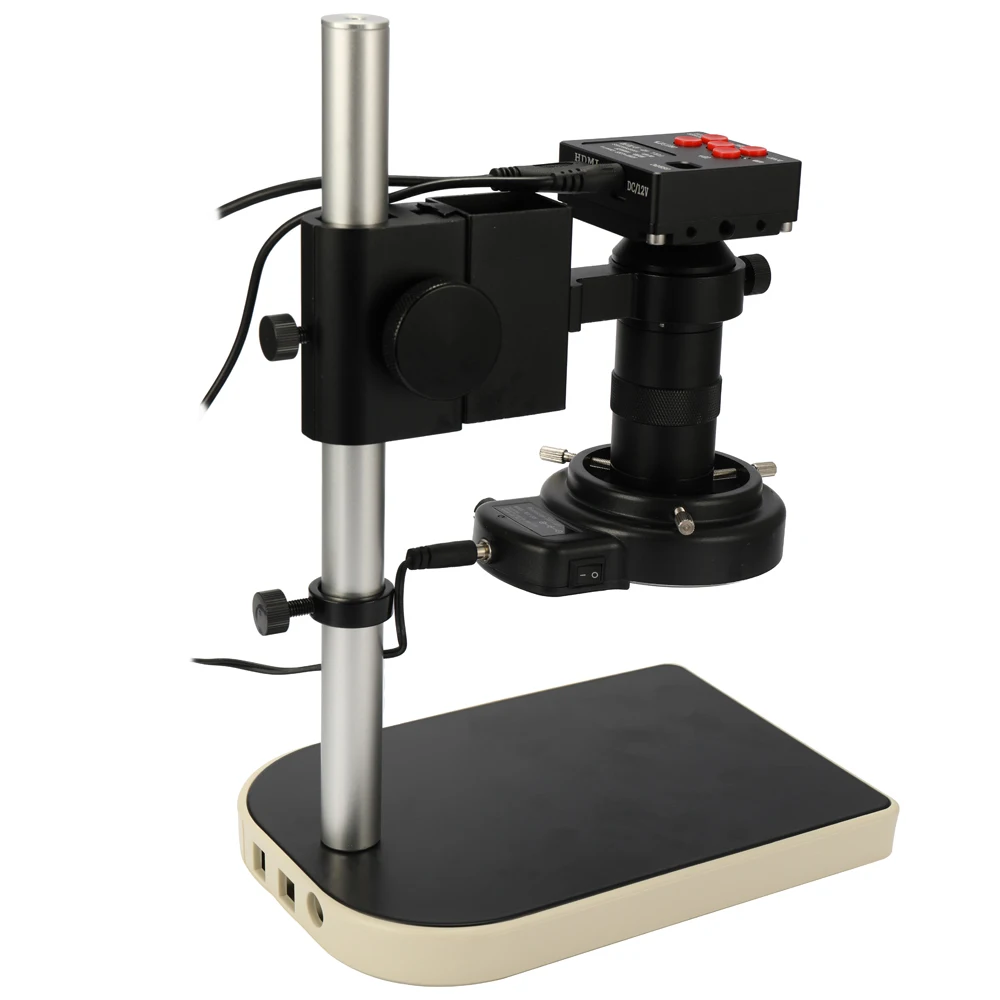 1080P 130X High Speed Industrial Microscope Set HD Multimedia Interface