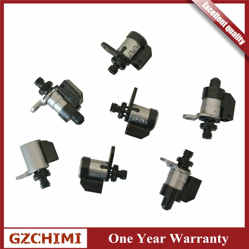

7Pcs RE5R05A Transmission Solenoid Tested For Nissan Pathfinder 2002 UP