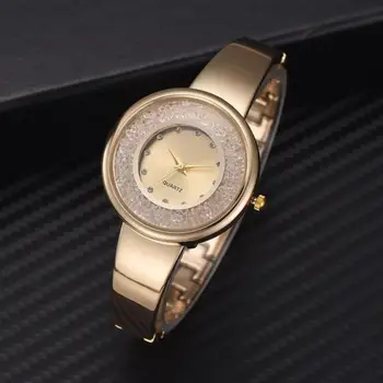 

Watches women fashion watch Quartz Watch Steel Strap Crystal Ball Round Dial Wristwatch Womens Watches Relogio Feminino Clock