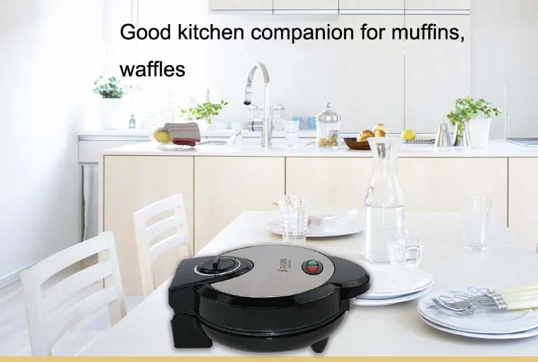  220-250V Electric Waffle Maker Muffin Machine Microcomputers Cake Pan Heating Baking Machine Kids B