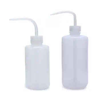 

Promotion! 2 Pack Plant Flower Succulent Watering Bottle Plastic Bend Mouth Watering Cans Squeeze Bottle--250ML and 500ML