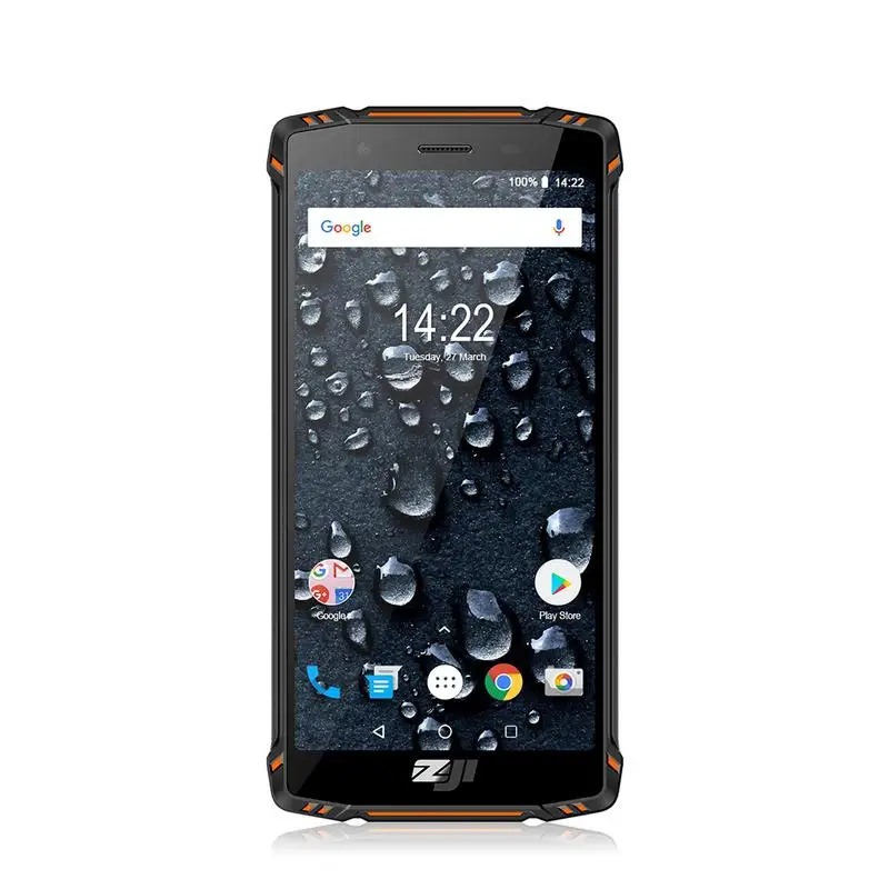 HOMTOM зоджи Z9 IP68 Водонепроницаемый Helio P23 Android 8 1 Octa core Смартфон 5 7 &quot6 ГБ 64 и 5500 mAh Face ID