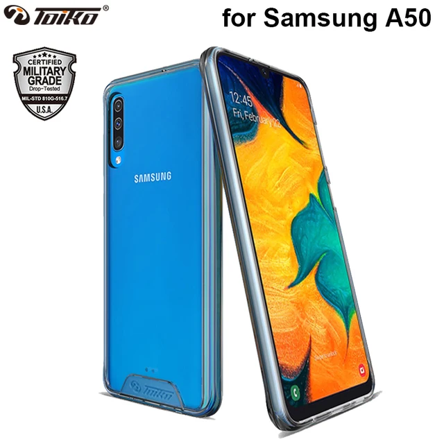 $US $7.14 TOIKO Chiron Transparent Shockproof Case for Samsung Galaxy A50 2019 A505F Back Phone Cover Hard PC