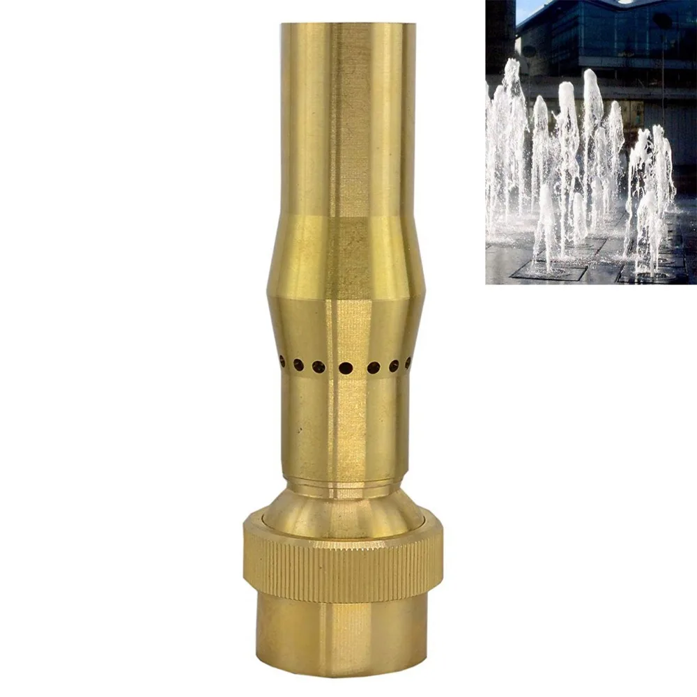 

1.5" brass jet fountain nozzle,foam fountain nozzle,Aerated Bubble nozzle,bubble bubbling fountain,music fountain