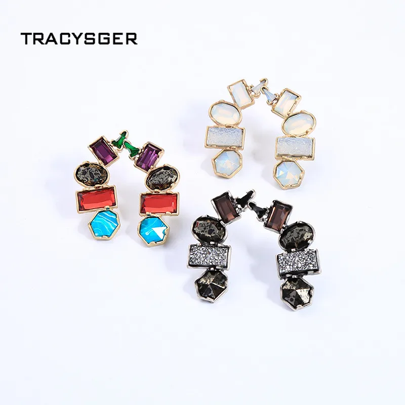 AB ed00879c/TRACYSGER/серьги в стиле ретро|Серьги-подвески| |