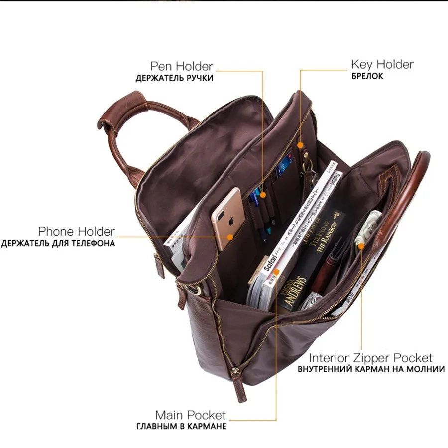 Классический мужской деловой портфель, сумка из натуральной воловьей кожи, мужские брендовые высококачественные сумки на плечо, дизайнерские мужские роскошные сумки
