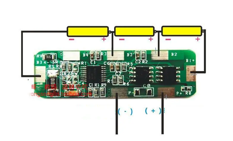 Плата защиты PCB 4A 5A BMS для 3s 3 7 В 18650 литий ионных батарей 3S|protection board|18650 protection boardbattery