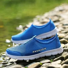 Недорогие дышащие удобные спортивные кроссовки из сетчатого материала; легкая Нескользящая прогулочная обувь для женщин и мужчин; Zapato para caminar