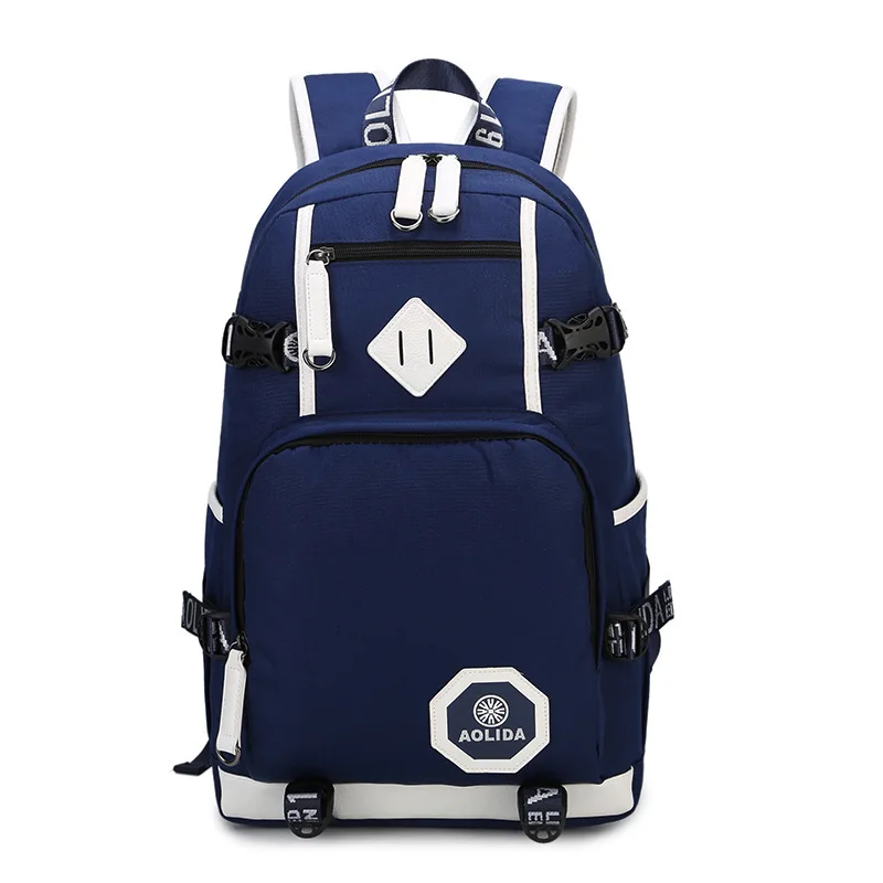 

Large Capacity Blue Backpack for Men Backpack