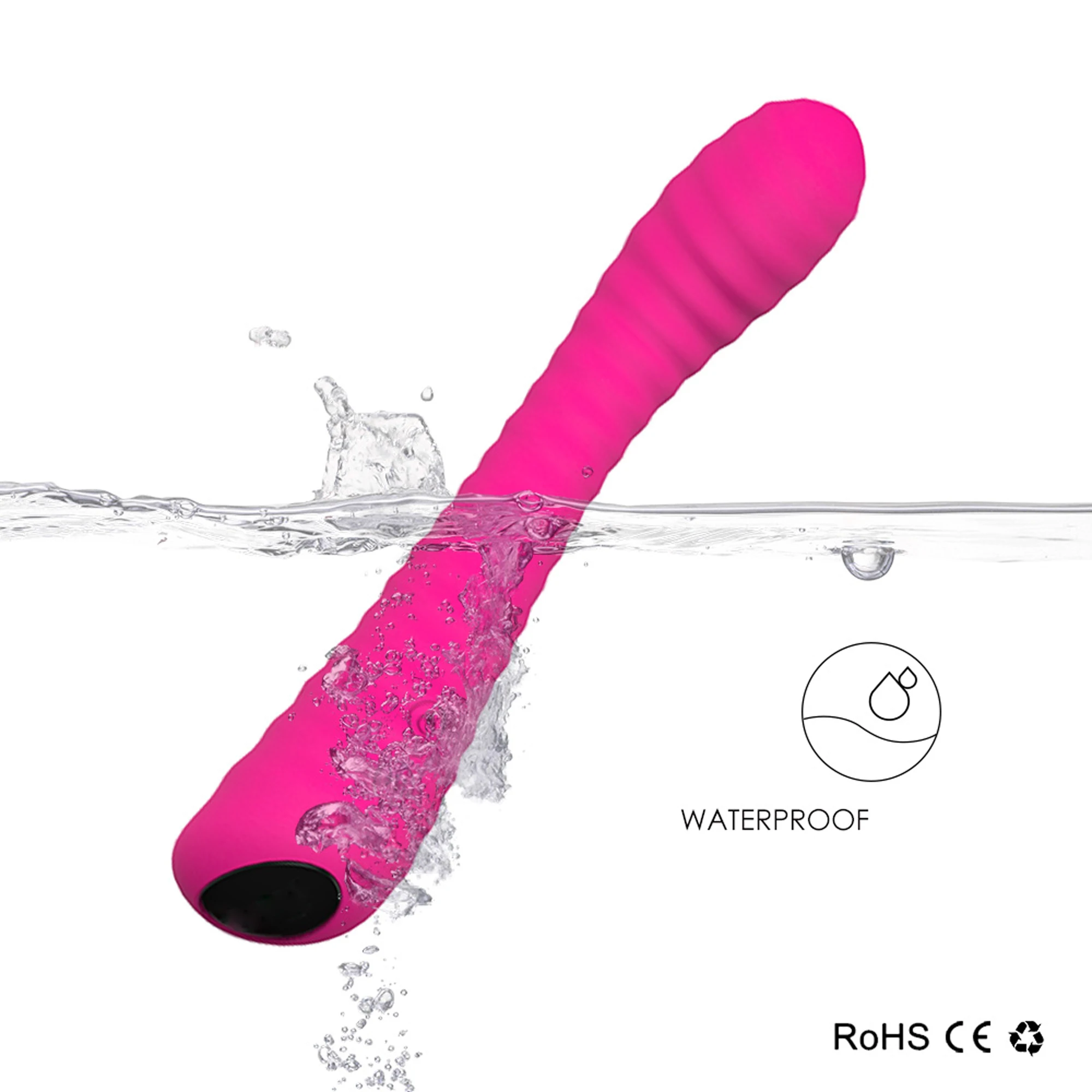 9 режимов силиконовый вибратор G Spot USB зарядка Мощный вибрационный фаллоимитатор