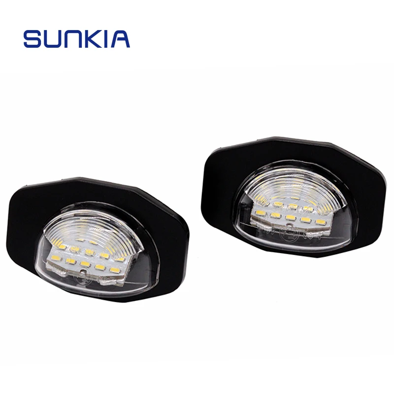 

Sunkia Car LED License Lamp for Toyota Error Free Built-in Canbus ALPHARD/COROLLA/WISH/SIENNA/URBAN CRUISER LED Signal Light