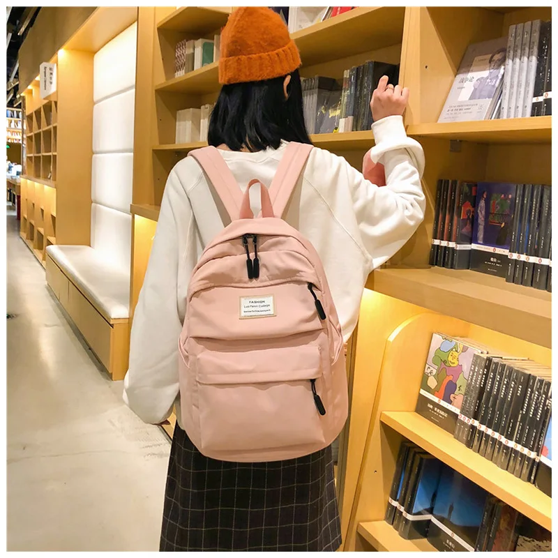 

Canvas Travel Bagpack School Bag Laptop Backpack Women Girls Ladies Large Capacity Rucksack Bookbags Mochlia Back Pack Plecak