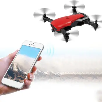 

Hot Sale Drone With HD 1080P Wifi Camera Quadcopter Hovering FPV Quadcopters Folding RC Helicopter 2.4G Photo Headless Mode