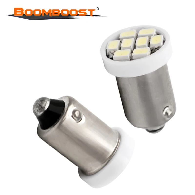 Горячая распродажа! 10 шт. BA9S 8SMD 3020 светодиодный 6523 1895 H6W T4W 8 smd 1206 клиновидный