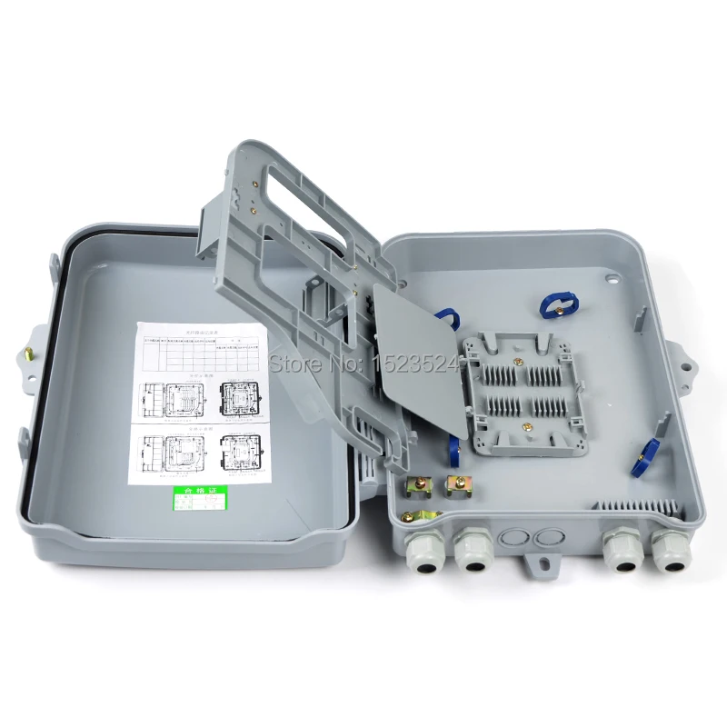 FTTH 1*16 16 ядер портов вставки LGX PLC сплиттер оптоволоконная распределительная