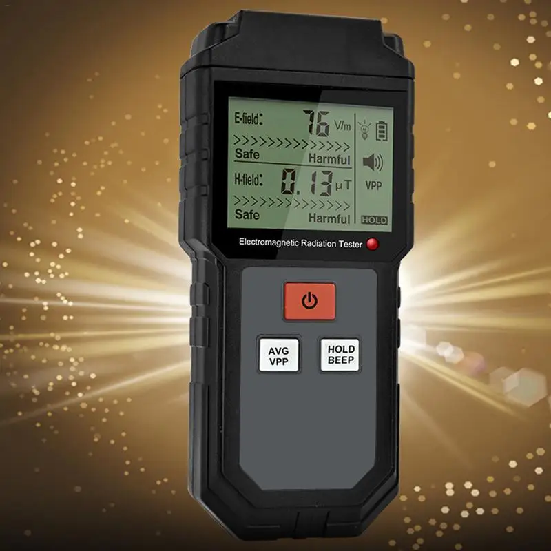 Тестер электромагнитного излучения измеритель EMF ручной счетчик цифровой