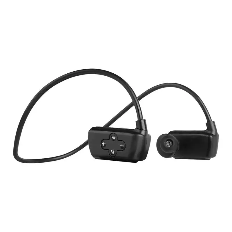 

Bluetooth Wireless Headphone MP3 IPX8 Waterproof Swimming Phone Recording Recorder Headset Lossless Music Player