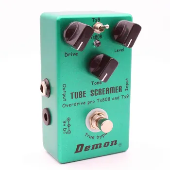 

HOT-MOSKY Demon TS808 Tube Screamer Overdrive Pro Vintage Electric Guitar Effect Pedal