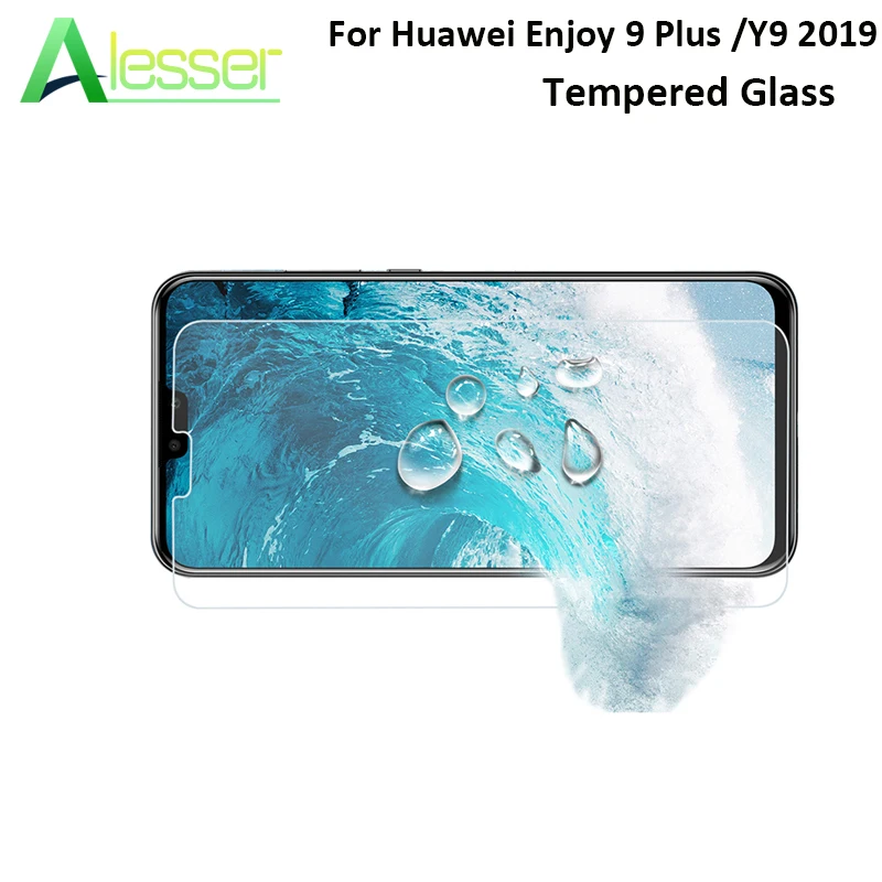 Alesser для huawei Y9 2019 закаленное Стекло фильм Экран протектор Анти-разбиться замена