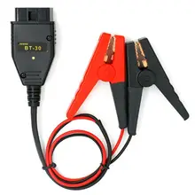 AUTOOL BT-30 автомобиля OBD2 Saver памяти ECU Батарея инструмент замены автомобильные OBD 2 II автоматический аварийный Питание соединительный кабель