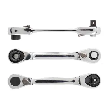 

1/4"Mini Ratchet Wrench Screwdriver Socket Wrench Rods Batch Head Handle Small Fly Socket Wrench Quick Socket Wrench Hand Tools