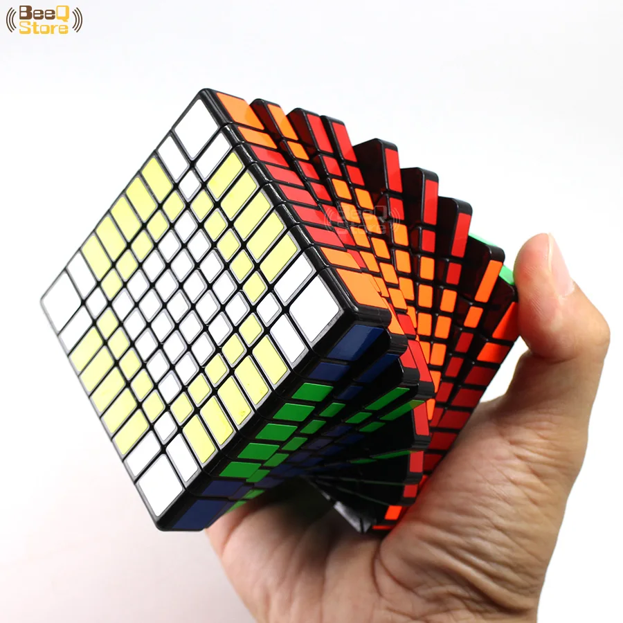 MF9 9x9x9 Cube 9x9 speed Cubo Migico кубик Moyu черный/Stickerless Профессиональный пазл 9*9 мини куб Обучающие Детские игрушки