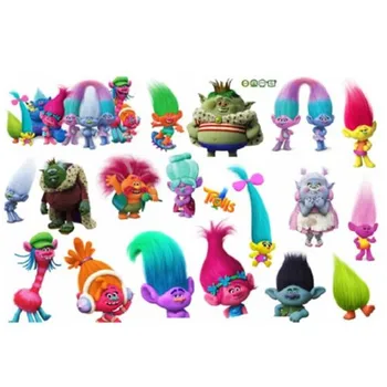 

Creative New And Fashion Cartoon Trolls Removable Vinyl Art Wall Sticker Mural DIY Home Room Decal Decor