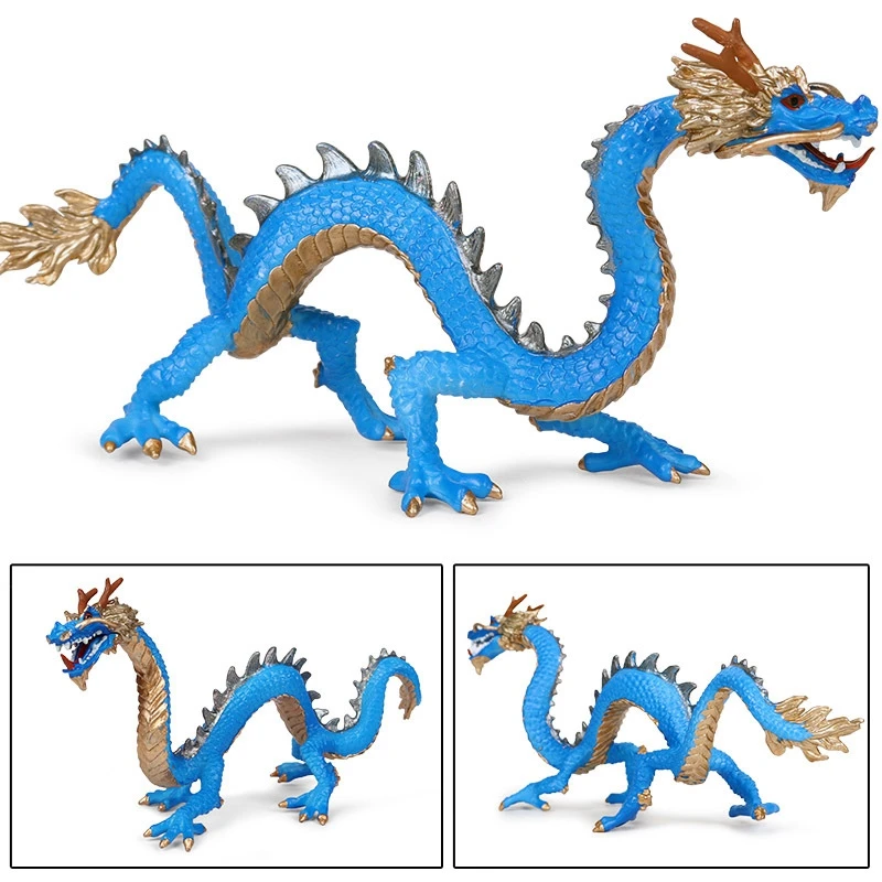 FBIL-Имитация мифологии Восточный дракон игрушка животное дракона
