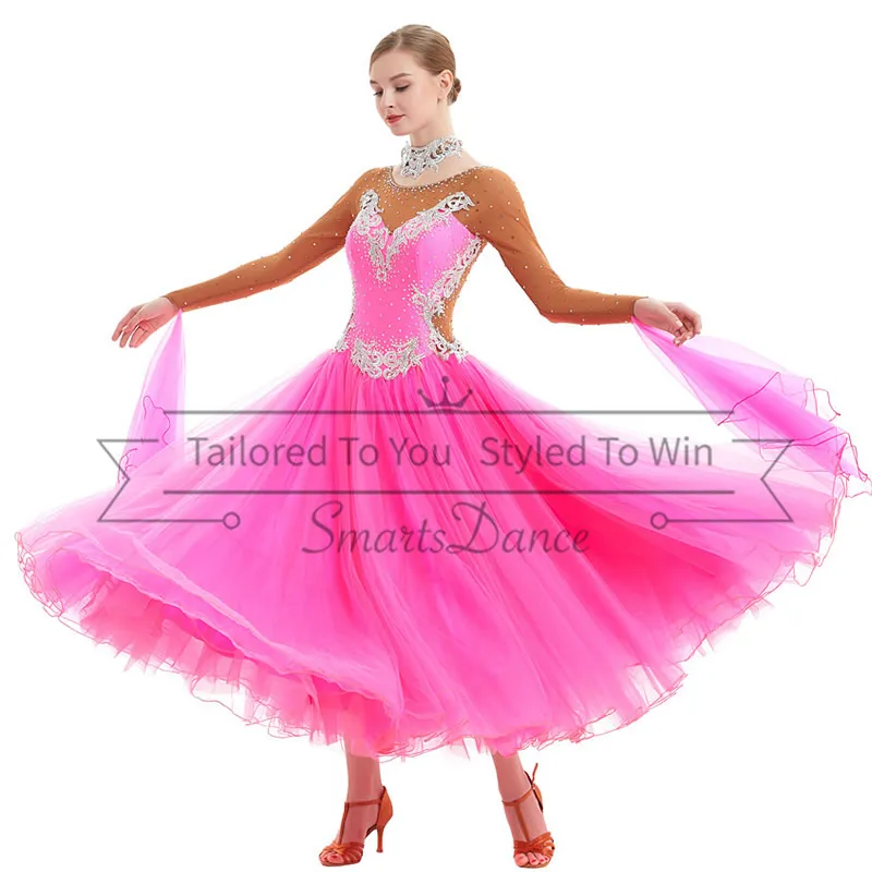 

modern dances dress Amateur Ballroom Waltz dance dress custom made dance wear free shipping