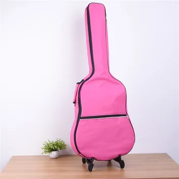 

Waterproof Acoustic Guitar Bag Electric Guitar Case Classical Folk Padded Ukulele Cover For Musical Instrument Parts Accessories