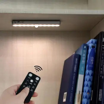 

Motion Sensor Night Light Potable 10 LED Closet Lights Battery Powered Wireless Cabinet IR Infrared Motion Detector Wall Lamp