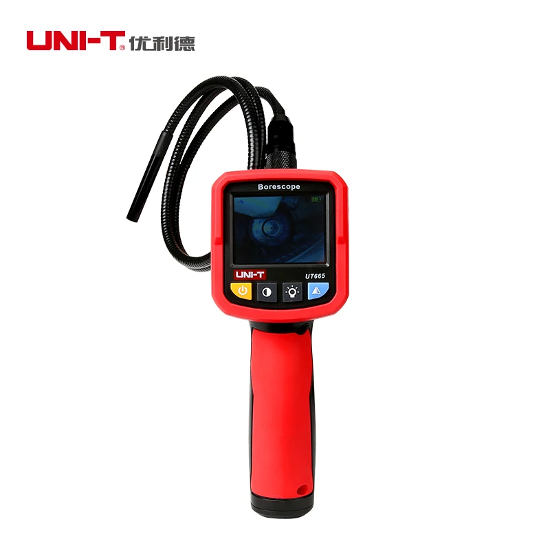 UNI-T UT665 Borescope; industrial endoscope / waterproof probe automotive overhaul industrial pipeline detector