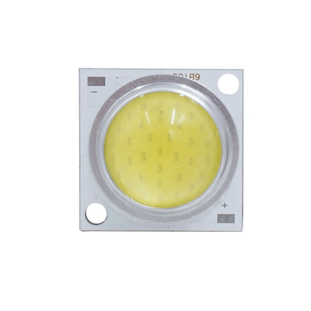 CLAITE Высокая мощность 20 Вт 30 Вт 50 Вт Светодиодный стеклянный объектив COB лампа чип шарик DC28-32V DIY для прожектора прожектор