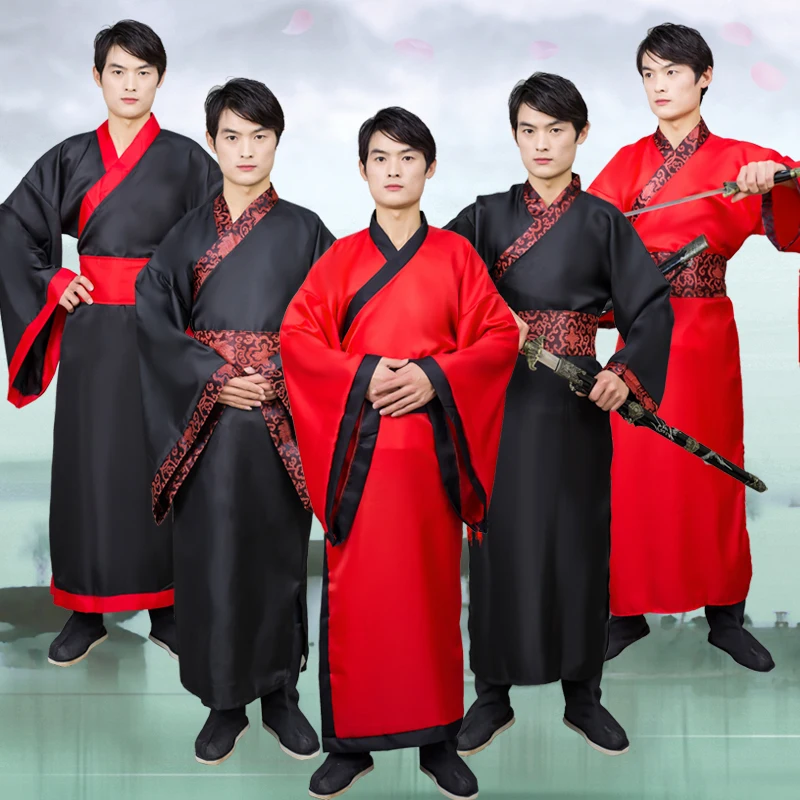 

2019 Sale Special Offer Ancient Costumes Men's Scholars Tang Three Kingdoms Official Han Dynasty Ministers