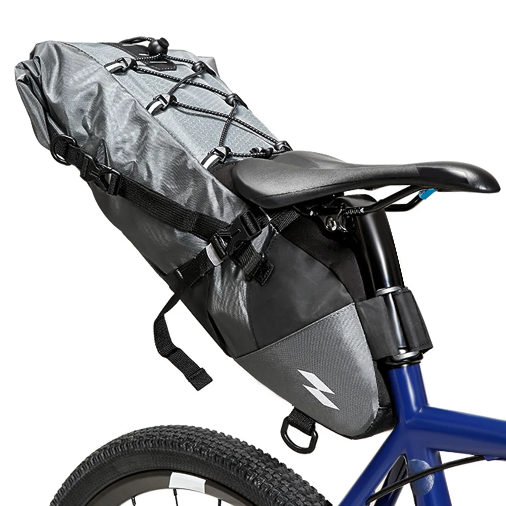

SAHOO 131372-SA Bicycle Bag Saddle Rear Bag Cycling Waterproof Mtb Saddle Bag Rear Bags Under Seat Pack Tail Pouch