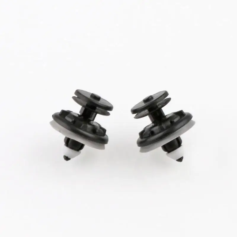 10x Push in Fastener Trim Panel Rivet Clips 6-8 mm Voiture Ford